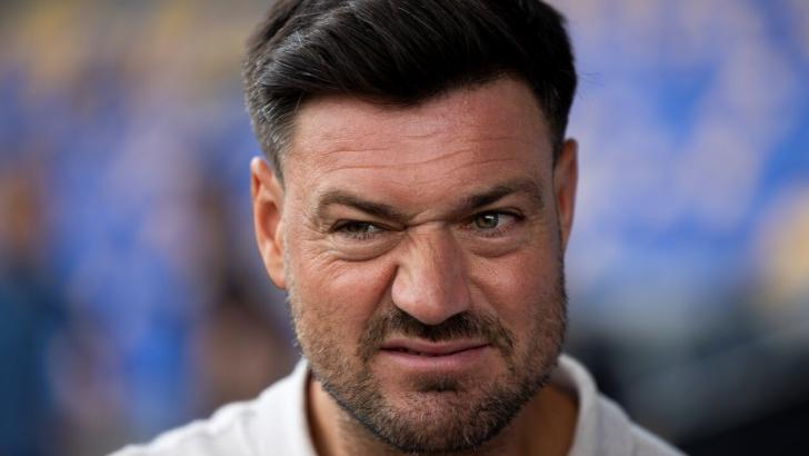 AFC Wimbledon manager Johnnie Jackson 